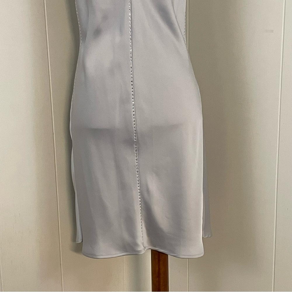 Victoria’s Secret Satin Diamond Slip Dress Women’s‎ S Sleeveless V-Neck - Picture 3 of 10
